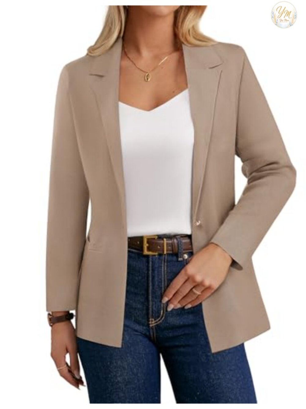 Sweater Blazers for Women Business Casual Long Sleeve Open Front Work Office